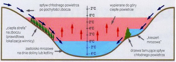 Wp�yw zbiornika wodnego na temperatur� otoczenia